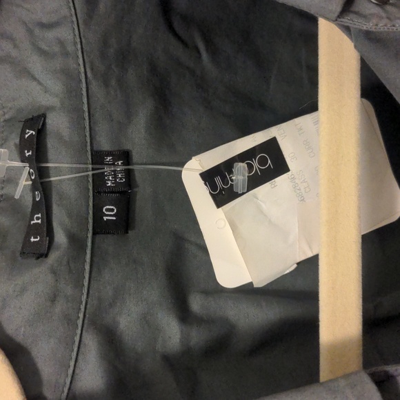 BNWT Theory "Ashleigh" shirt dress, size US10 - Picture 2 of 7